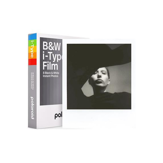 POLAROID Papel Fotografico B&w I-type Film Pack 8 6001