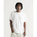 Camisetas Hombre Camiseta HERSCHEL Pocket White