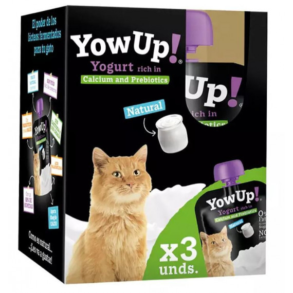 YOWUP gato yogur 85 gr 3 uds