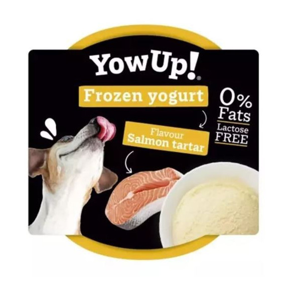 YOWUP perro helado yogur tartar salmon 1