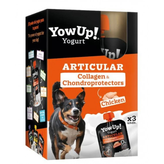 YOWUP perro yogur articular pollo 115 gr