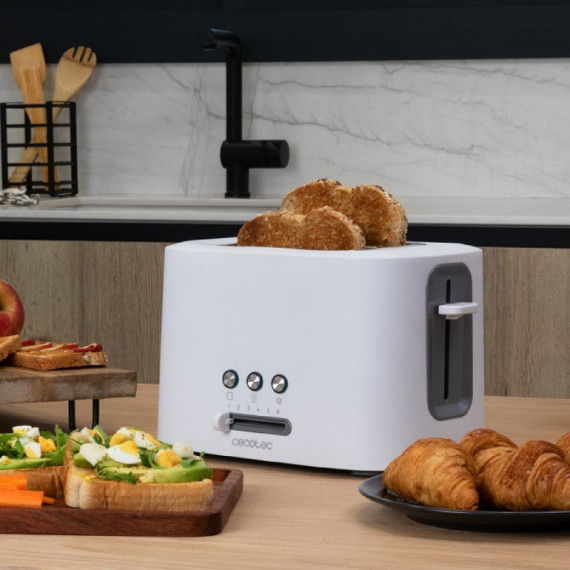 Toast&taste 9000 Double White  CECOTEC - Guanxe Atlantic Marketplace