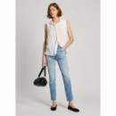 PEPE JEANS Camisa Mina sin Mangas de Gasa PL304892-808