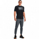 UNDER ARMOUR Camiseta de Manga Corta Team Issue Wordmark 1329582-001