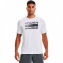 UNDER ARMOUR Camiseta de Manga Corta Team Issue Wordmark 1329582-100