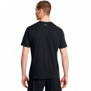 UNDER ARMOUR Camiseta Negra 1386793-001