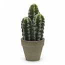 Cactus Artificial Realista en Maceta 25,5 Cm GREEN ESSENTIALS®