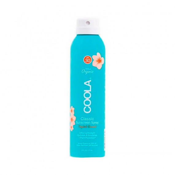 Clear Sunscreen Spray SPF30 - Tropical Coconut  COOLA