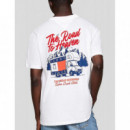 Camiseta Tommy Reg Outdoors Novelty Blanco  TOMMY JEANS