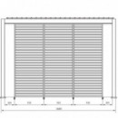 Parasol Lateral para Pérgola Salitre- 93 Cm- Color Antracita- Terrazza®  TERRAZZA COLLECTION