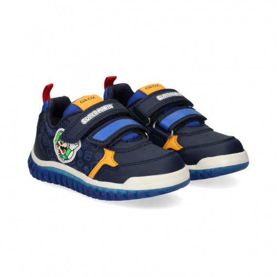 2 V ELCROS SUPER MARIO AZUL