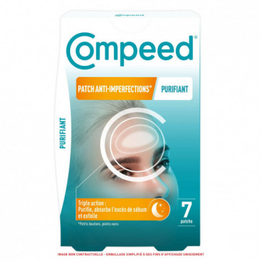 COMPEED Parche Anti-granos Limpiador 7UN