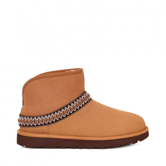 Botas Classic Mini Crescent Chestnut - UGG