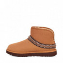 Botas Classic Mini Crescent Chestnut - UGG