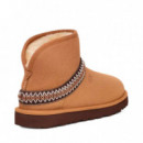 Botas Classic Mini Crescent Chestnut - UGG