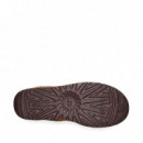 Botas Classic Mini Crescent Chestnut - UGG