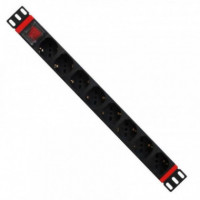 WP Regleta 8 Tomas para Pdu Rack 19 1U IEC320 C14 Enchufe