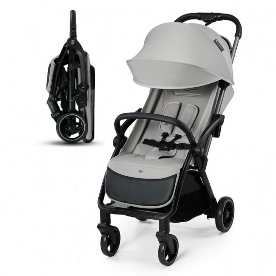 Silla de Paseo Compacta Apino Gris  KINDERKRAFT