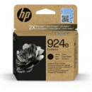HP Cartucho 4K0V0NE Negro  Nº 924E