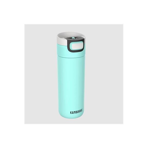 KAMBUKKA Termo Etna 500ML Blanco Gletcher 9H CALIENTE/18H Frio con Bloqueo