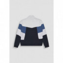 Sudadera con Cremallera Regular Fit de Tejido Mezcla de Algodón con Bandas de ANTONY MORATO