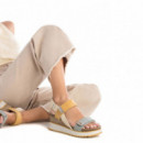 XTI Sandalias Amarillas 142822-AMARILLO