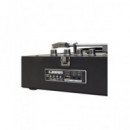 AIWA Tocadisco con Altavoz VPX-1971BK Vintage Negro con BLUETOOTH USB,MP3,AUX In