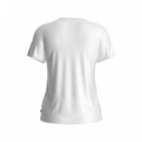 Camiseta Clásica con Triángulo Mini de GUESS JEANS