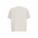 Camiseta Holgada con Estampado Retro de GUESS JEANS