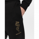 Pantalón Chandal ARMANI EXCHANGE Negro Logo Bordado