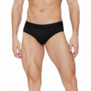 Bañador Slip CALVIN KLEIN Negro-gris