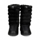 Botin Presky Nylon Negro  LOVE MOSCHINO