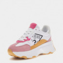 GUESS Zapatillas Blancas FLPCB7ELE12-WHIPI