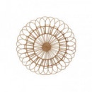 Decoracion Pared Ratan 80CM  PÉREZ ÁVILA