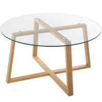 Mesa Centro Nora Pata Madera  PÉREZ ÁVILA - Guanxe Atlantic Marketplace