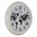 Reloj Blanco D.70CM Metal  PÉREZ ÁVILA