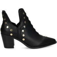 BOTIN TACHAS PIEL NEGRO