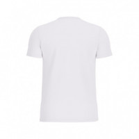 Camiseta Elástica con Logotipo Frontal de GUESS