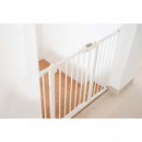 Barrera/puerta de Seguridad Metal Blanco  OLMITOS