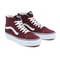 Womens Lifestyle Footwear Burgundy/true White VANS - Guanxe Atlantic Marketplace