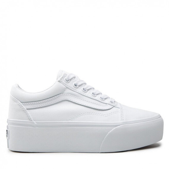 Ua Old Skool Stackform White True White VANS