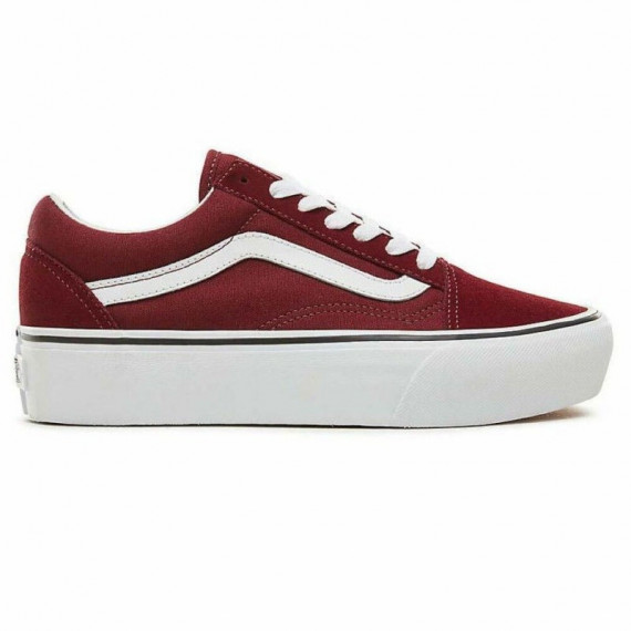 Ua Old Skool Platform Port Royale/true White VANS