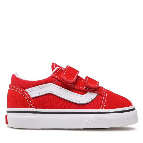 Td Old Skool V Racing Red/true White VANS