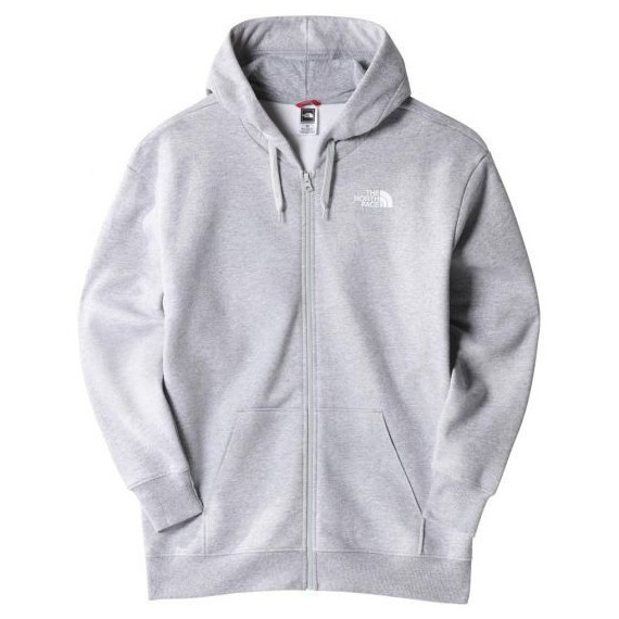 W Open Gate Full Zip Hoodie Tnf Light Grey Heather Grey THE NORTH FACE