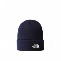 Dock Worker Recycled Beanie Summit Navy Blue THE NORTH FACE - Guanxe Atlantic Marketplace