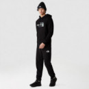 M Drew Peak Pullover Hoodie - Eu Tnf Black/tnf Black THE NORTH FACE