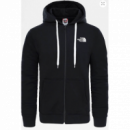 M Open Gate Fullzip Hoodie - Eu Tnf Black/tnf White THE NORTH FACE