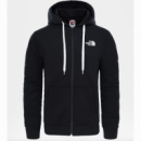 M Open Gate Fullzip Hoodie - Eu Tnf Black/tnf White THE NORTH FACE