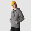 M Open Gate Fullzip Hoodie - Eu Tnfmdmgryhtr(std)/tnfblck THE NORTH FACE