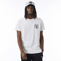 Mlb Seasonal Infill Tee Neyyan  Whiblk White NEW ERA - Guanxe Atlantic Marketplace